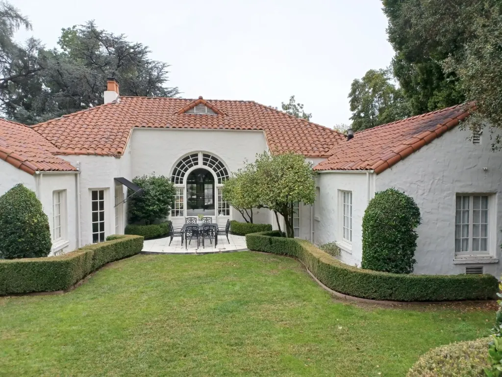 Clay tile roof